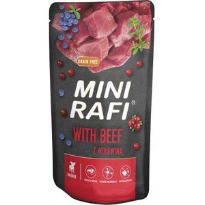 Dolina Noteci RAFI Adult MINI BEEF - пауч за кучета от малки породи, с говеждо, 150 гр - Полша 12801131