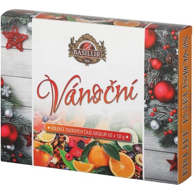 BASILUR ČAJ VÁNOČNÍ VARIACE 60 ks