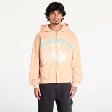 Awake NY Skyline Zip Up Hoodie Peach