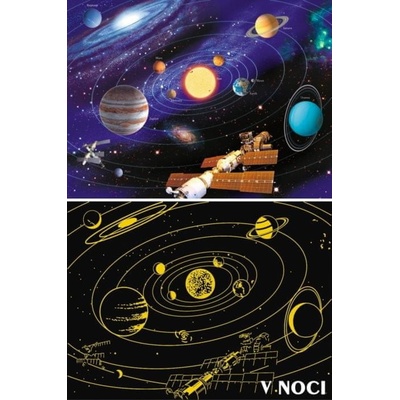 RAVENSBURGER Svietiace Slnečná sústava 500 dielov