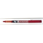 Pilot Пилотен химикал Ball-liner Hi-Tecpoint V5 0, 5 червен (BX-V5-R)