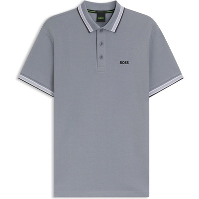 Boss Блуза с яка Boss Mens BOSS GREEN Paddy Polo Shirt with Contrast Tipping - Dark Grey