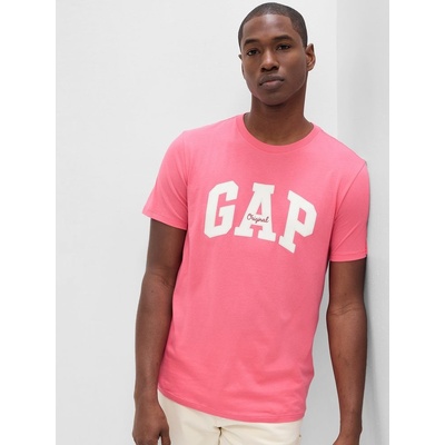 GAP tričko s logom ružové