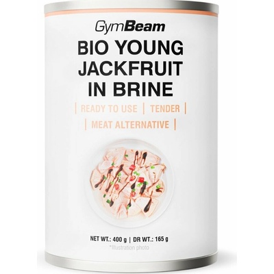 GymBeam BIO Mladý jackfruit v slanom náleve 400 g