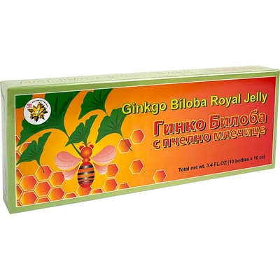 Harbin Yekong GINKGO BILOBA ROYAL JELLY 10 x 10 ml