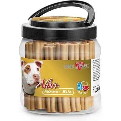 Cobbys pet aiko Flower Stix 12 cm Mléko jehně 1 ks