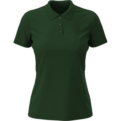 Stedman polokošile Lux polo Women pique krátký rukáv dámská COT05916054000 bottle gree