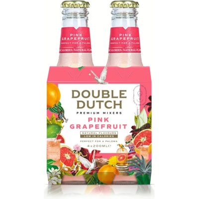 Double Dutch Pink Grapefruit 4 x 200 ml