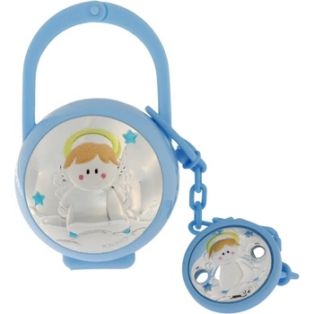 Image 1 of Кутийка с клипс за залъгалка - ангелче (ae0441-c)