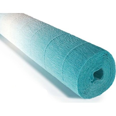 Cartotecnica Rossi Krepový papír role 180g (50 x 250cm) - bílo-azurová 600/2 – Zboží Mobilmania