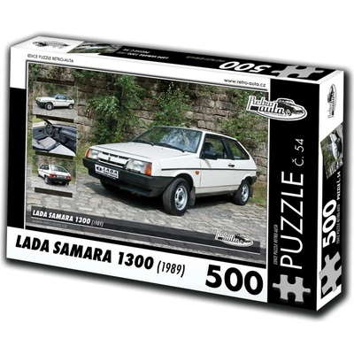 Retro-auta Lada Samara 1300 1989 500 dílků