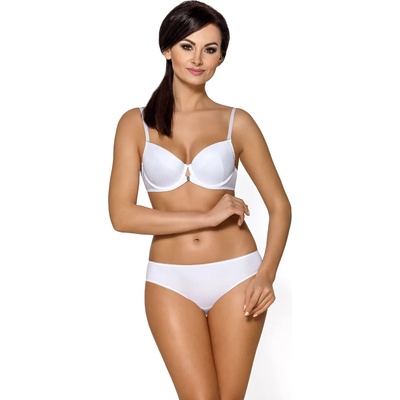 Ava Сутиен със силиконов гръб в бяло 146/69eh-22893-biaŁy - Бял, размер 65e