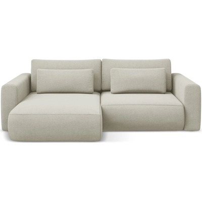 makamii Бежов разтегателен ъглов диван с място за съхранение (ляв ъгъл) Kapua - Makamii (KAPUA_LCF_S_24_P1_C13)