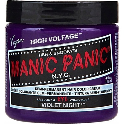 Manic Panic Violet Night Polopermanentní barva na vlasy 118 ml