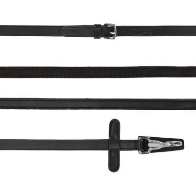 QHP Otěže protiskluzové černé – Zboží Dáma