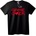 NOONEBRAND Тениска Game Over Сърце - 7XL, Black