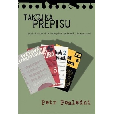 Taktika přepisu - Petr Poslední