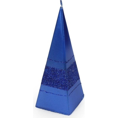 BRILIANT PYRAMÍDA 150 metal MODRÁ