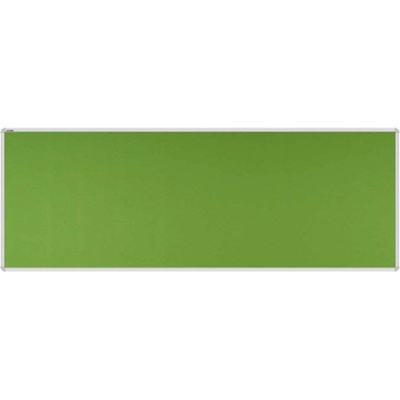 VMS VISION Stolový paraván EKONOMIK ekoTAB oblý roh 180 x 65 cm jarný zelený