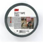 3M Самозалепваща лента, текстилна, 50 mm x 50 m, 3M "Duct Tape 1900", черна, 24 ролки 7000071798 (7000071798)