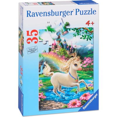 Ravensburger Пъзел Ravensburger от 35 части - Еднорог (08765)