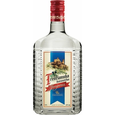 Slovlik Trenčianska Juniperus Borovička HR 42% 0,7 l (čistá fľaša)