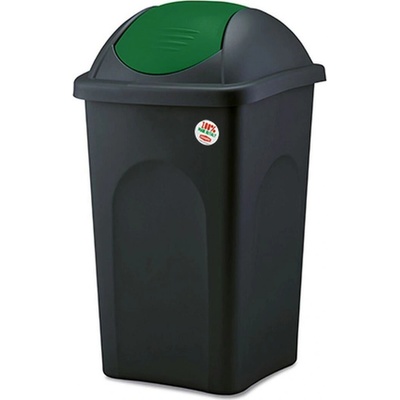STEFANPLAST MULTIPAT 60 l černý zelené víko