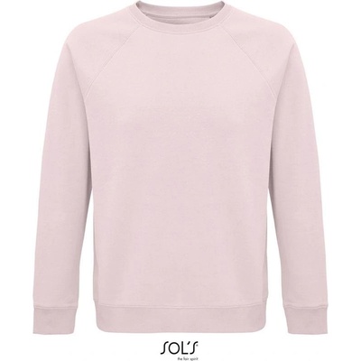 Sol's Space Unisex bio mikina ružová pale
