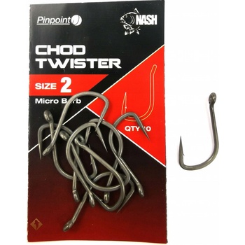 Kevin Nash Pinpoint Chod Twister Micro Barbed vel.5 10 ks