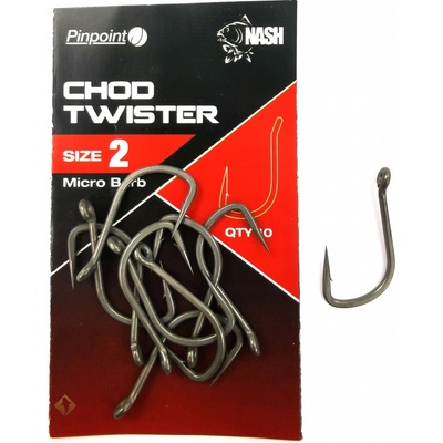 Kevin Nash Pinpoint Chod Twister Micro Barbed vel.5 10 ks