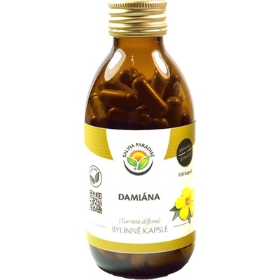 Salvia Paradise Damiana bylinné kapsule 120 ks