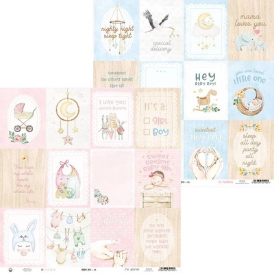 DP Craft Oboustranný papír 30,5 CM X 30,5 CM - P13 - BABY JOY