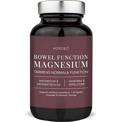 Nordbo Bowel Function Magnesium 60 kapsúl