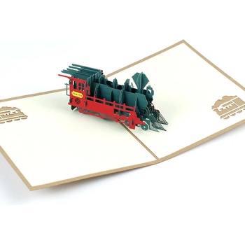 3D prianie Malá lokomotíva