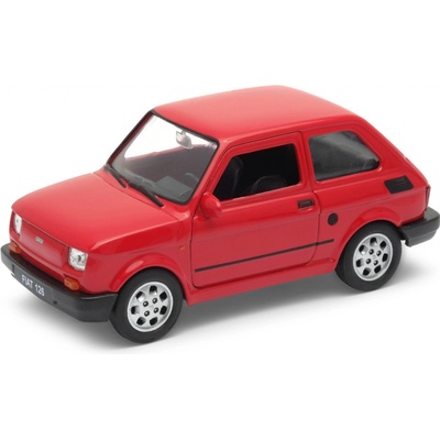 Welly Fiat 126 39 červená 1:34
