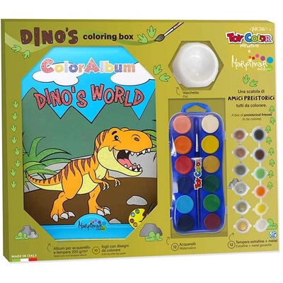 Toy Color Кутия за оцветяване Toy Color Magic Dino 4013