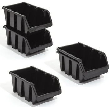 Prosperplast Stohovací box NP10 čierny