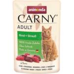 Animonda Carny Adult beef & ostrich 85 g