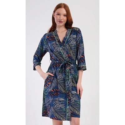 Vienetta dámský župan krátký Barbara tmavě modrá – Zbozi.Blesk.cz