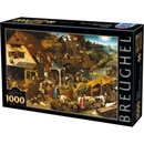 D-Toys Brueghel Netherlandish Proverbs 1000 dielov