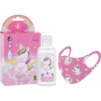 Eau My Unicorn Eau My Unicorn, dezinfekčný gél na ruky 100 ml + rúško 1 ks darčeková sada