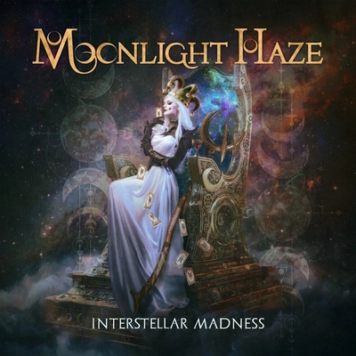 Moonlight Haze - Interstellar Madness (Burgundy Marble Coloured) LP