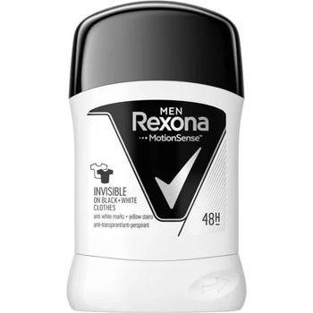 Rexona Men Invisible Black & White 48h deo stick 50 ml