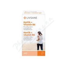 Livsane Hořčík + Vitamin B6 60 tablet