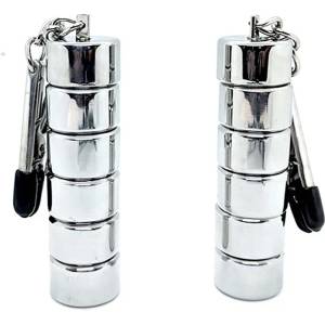 Black Label Nipple Clamps with 6 Stackable Magnetic Weights