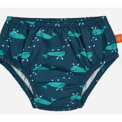 Lässig Swim Diaper blue whale 0-6m