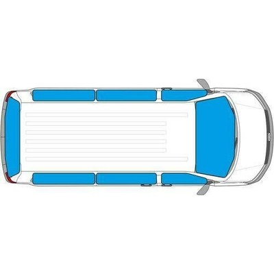 Carbest pro Ford Tourneo Custom Maxi 1 dveře 37125 Vnitřní termoizolace oken