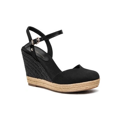 Tommy Hilfiger Basic Closed Toe High Wedge FW0FW04786 Černá – Zboží Mobilmania