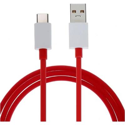 OnePlus WARP USB кабел за данни - Type-C, 150 см, ЧЕРВЕН D401 / 5461100012 (D401 / 5461100012)