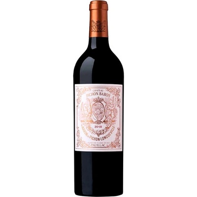 Château Pichon Baron Cuvée suché červené 2018 14% 0,75 l (čistá fľaša)
